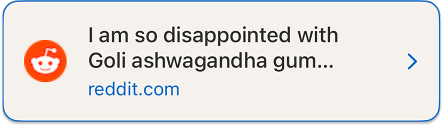 Ingredient interaction study findings